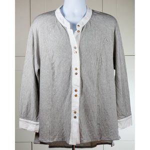 Focus Casual Life Women's Button Front Tunic Shirt